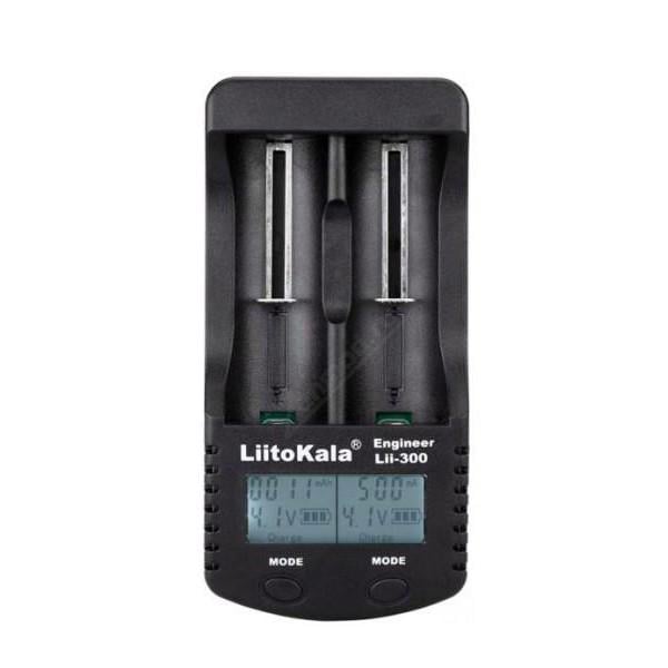 Зарядний пристрій LiitoKala Lii-300 для Ni-Mh/Ni-Cd і Li-ion акумуляторів з функцією Power Bank Зарядний пристрій LiitoKala Lii-300 для Ni-Mh/Ni-Cd і Li-ion акумуляторів з функцією Power Bank