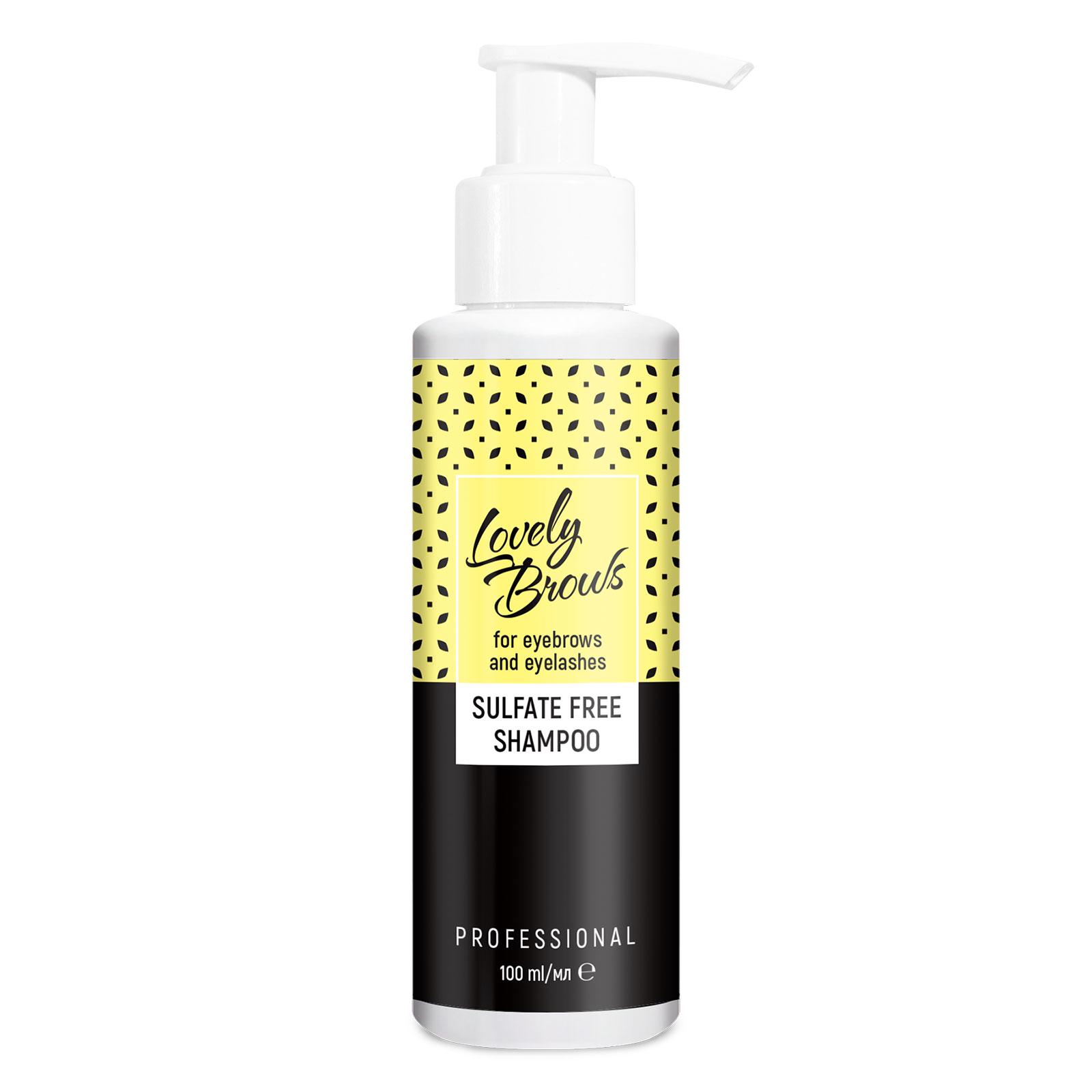 Шампунь безсульфатний для брів та вій Lovely Brows Sulfate free shampoo (8503969)