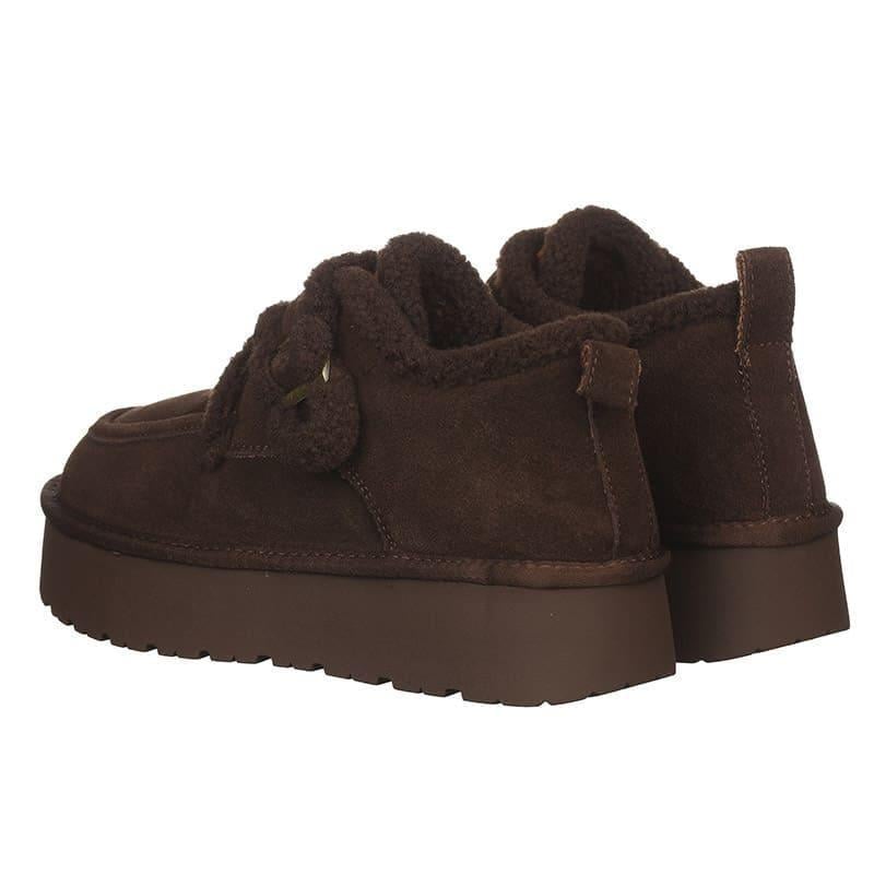 Угги женские PLPS A3310 замшевые р. 36 Коричневый (80079) - фото 2 Угги женские PLPS A3310 замшевые р. 36 Коричневый (80079) - фото 2