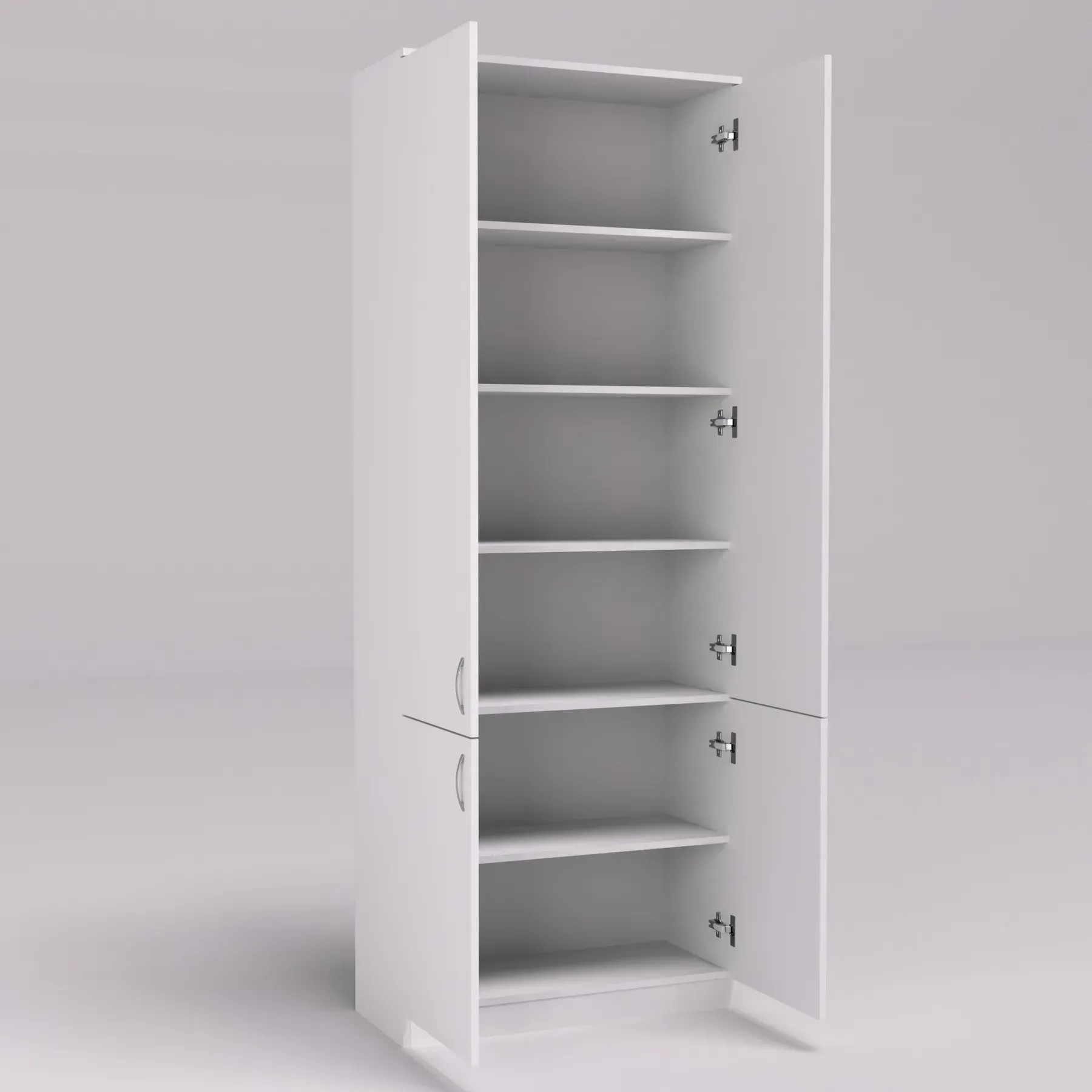 Шафа Kontinent ОШК-1 80х34х210 см Білий (53006262) - фото 1 Шафа Kontinent ОШК-1 80х34х210 см Білий (53006262) - фото 1