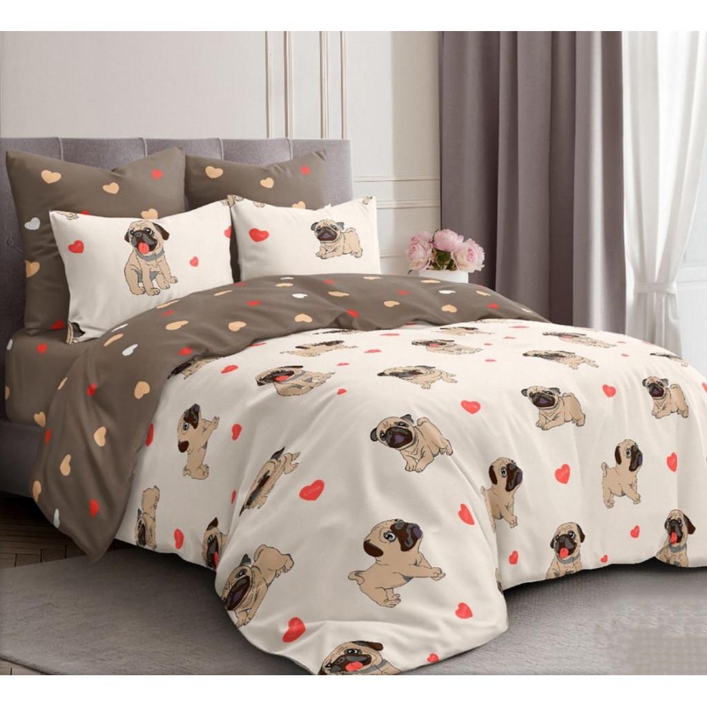 Комплект постельного белья MirSon Бязь 17-0566 Pug-dog (2200004268811) Комплект постельного белья MirSon Бязь 17-0566 Pug-dog (2200004268811)