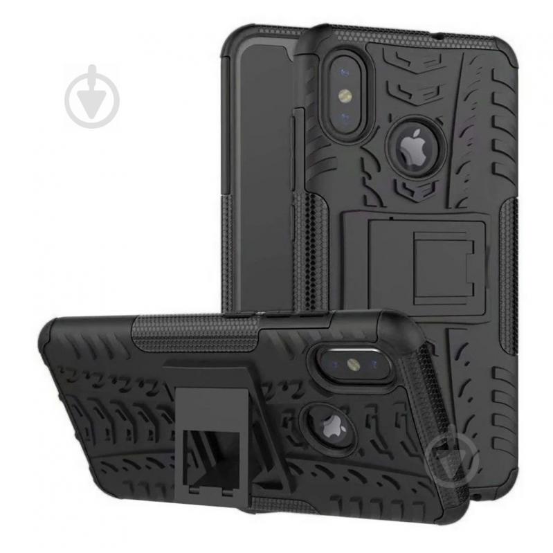 Чохол Armor Case для Apple iPhone X/XS Black (arbc7441) - фото 1