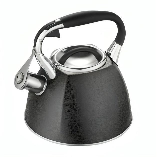 Чайник Edenberg EB-1991 со свистком нержавеющая сталь 3 л (EB-1991-2) - фото 1 Чайник Edenberg EB-1991 со свистком нержавеющая сталь 3 л (EB-1991-2) - фото 1