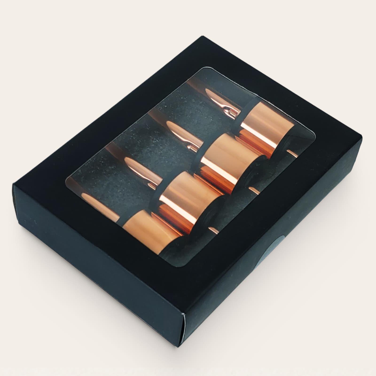 Набор премиум гейзеров Olin&Olin барные для бутылок 4 шт. Медный (4721-PO-c-c) - фото 3 Набор премиум гейзеров Olin&Olin барные для бутылок 4 шт. Медный (4721-PO-c-c) - фото 3