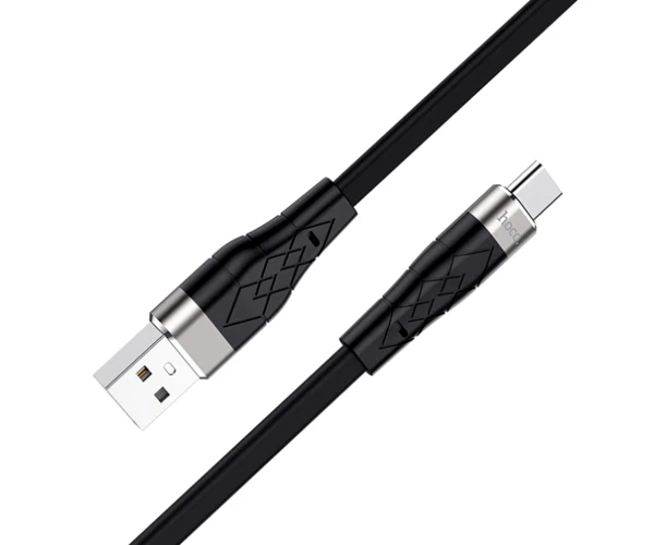 Кабель дата Hoco X53 Angel Silicone Type-C 2,4 A 1 м Black