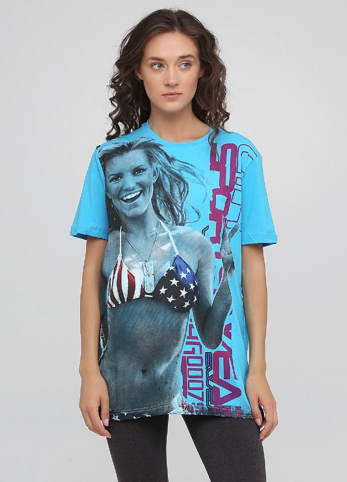 Футболка COMEOR 2XL Голубой (70068)