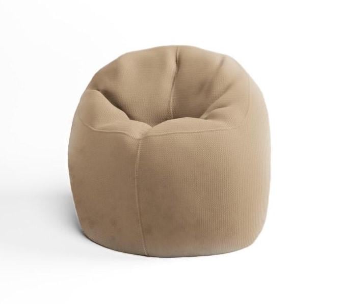 Кресло-мешок SkyPuff Облако Energy велюр 100 см Light Beige (10001066)