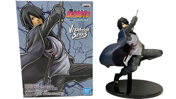Фигурка для геймеров Bandai Spirits VIBRATION STARS Sasuke Uchiha Boruto 18 см (BS VS SU)