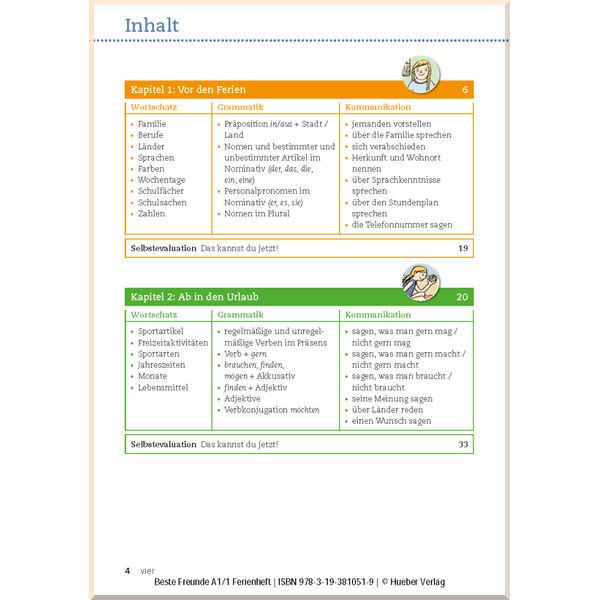 Книга Beste Freunde A1.1 Ferienheft - фото 2