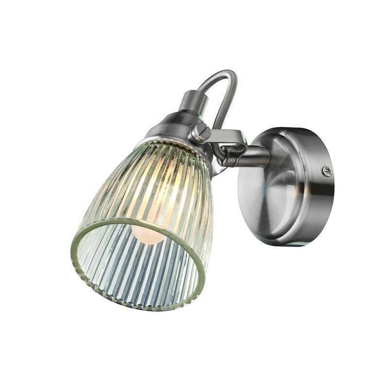 Бра Markslojd Lada 104864 Сталевий/Прозорий