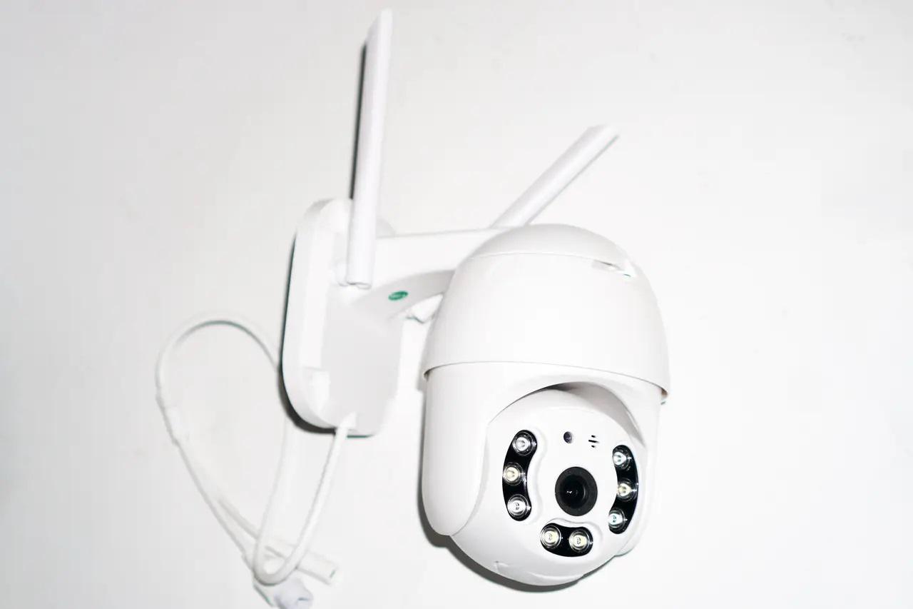 Камера видеонаблюдения PTZ-L8 с удаленным доступом уличная и блок питания цифровая (2079276445) - фото 2
