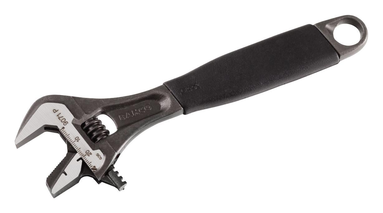 Ключ разводной Bahco 208 мм для гаек и труб с захватной шкалой 28 мм 9071P (11027)