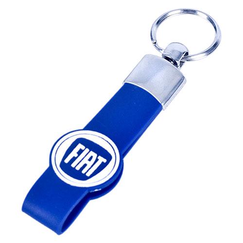 Брелок з гумовим ремінцем FIAT Blue