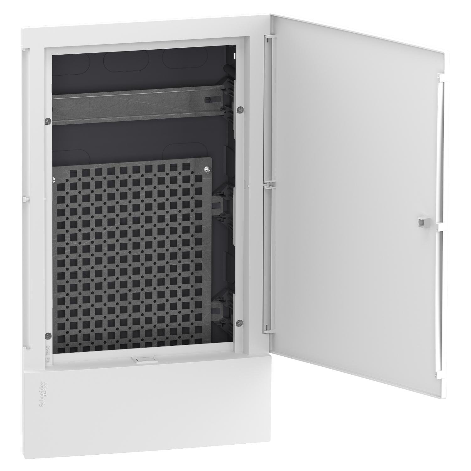 Щит врезной Schneider Electric Resi9 Mini Pragma мультимедийный 3 ряда (MIP312FU)