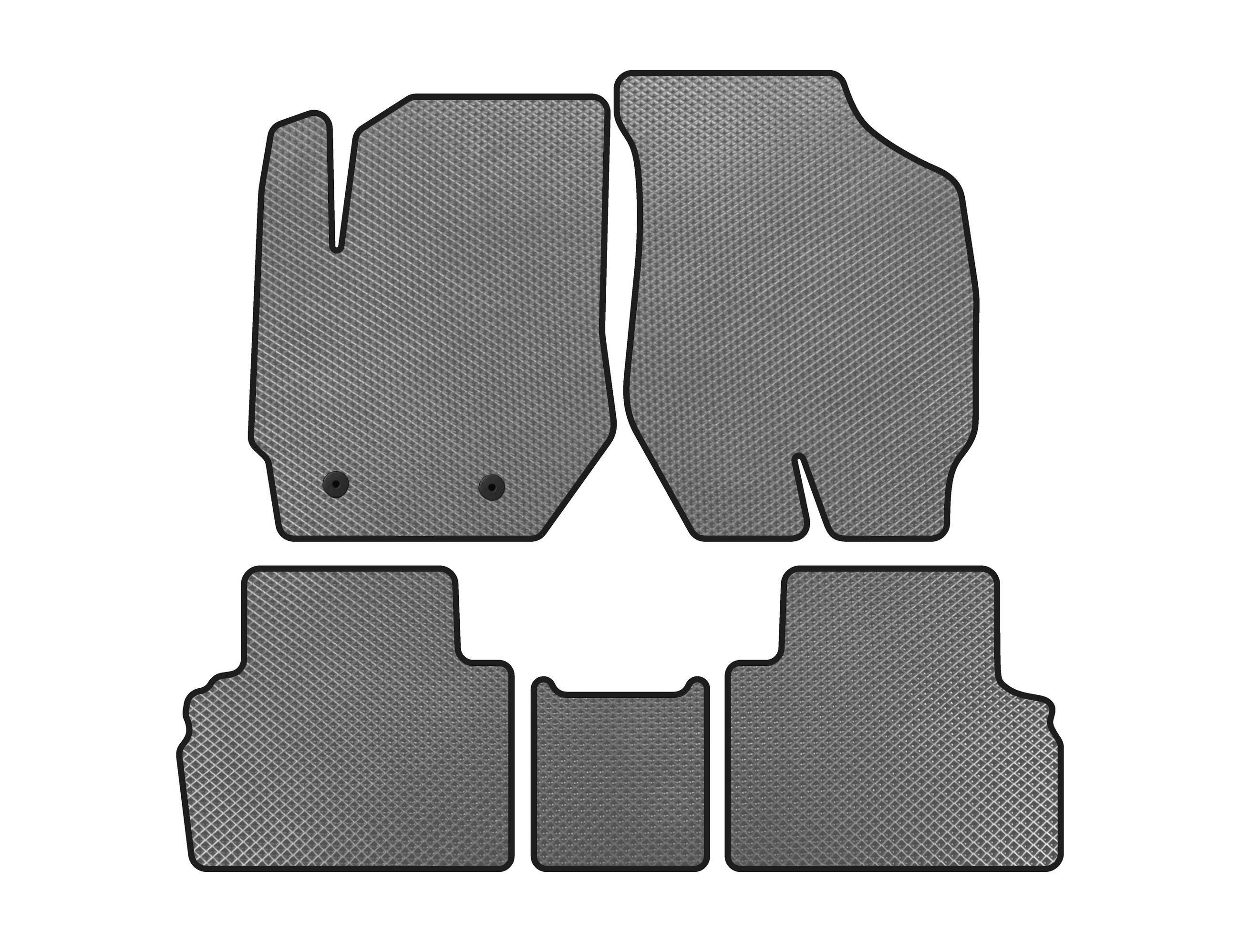Коврики Digital Designs EVA для Ford Escape 2008-2013 гг. этилвинилацетат Серый (143046)