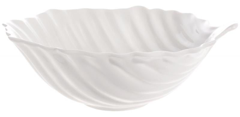 Набор салатников для сервировки White City Лист 25x23 см Белый