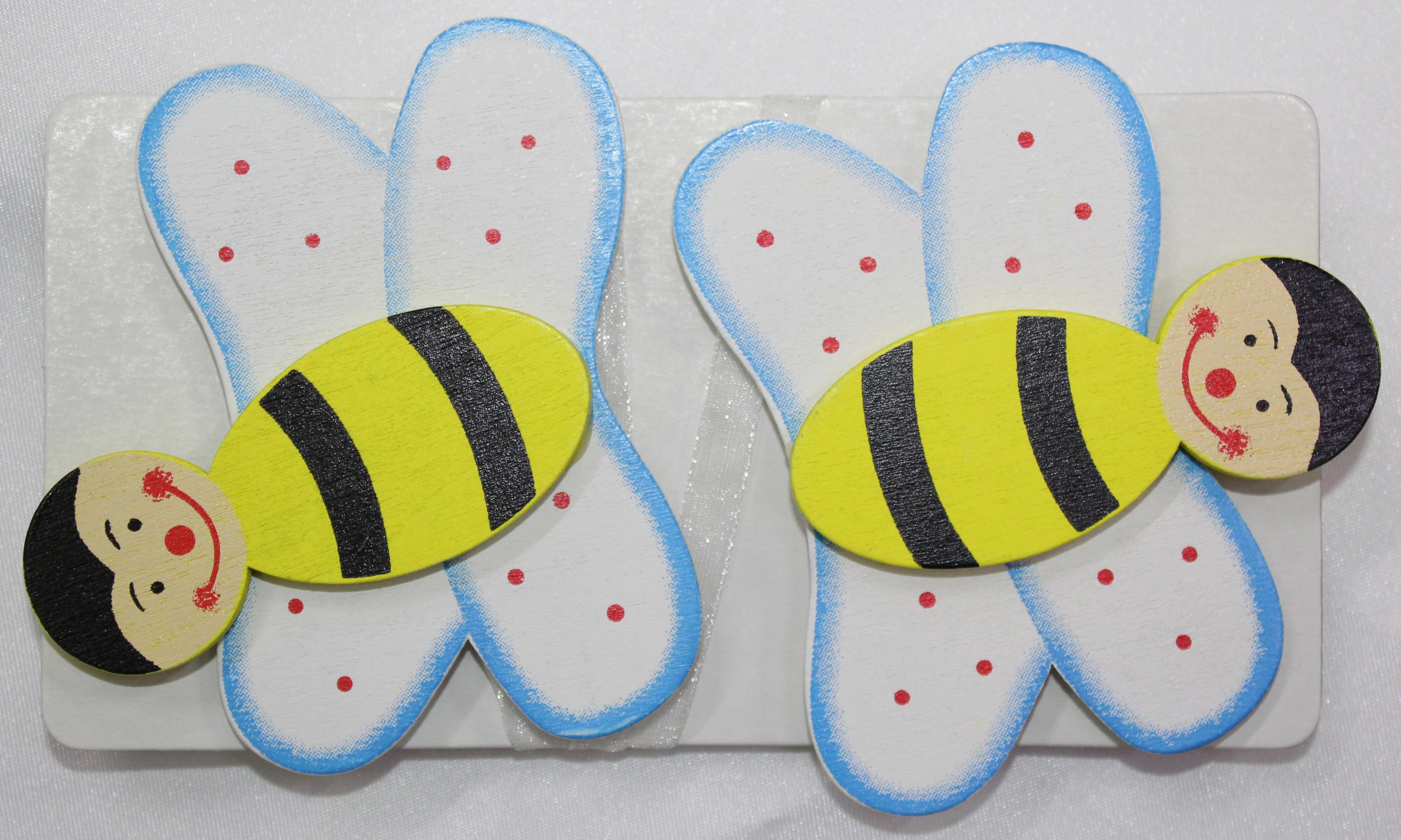 Магниты для штор и гардин Пчелка 188 м 2 шт. Разноцветный (81-099)