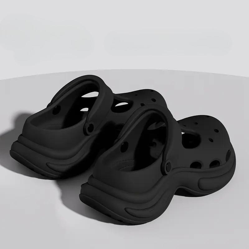 Сабо женские из пеноматериала EVA с амортизирующей и антискользящей подошвой р. 36 23 см Черный (D-0142) - фото 2 Сабо женские из пеноматериала EVA с амортизирующей и антискользящей подошвой р. 36 23 см Черный (D-0142) - фото 2