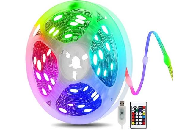 Гирлянда светодиодная с управлением со смартфона/пульта 10 м 100 диодов Разноцветный(2019188032)