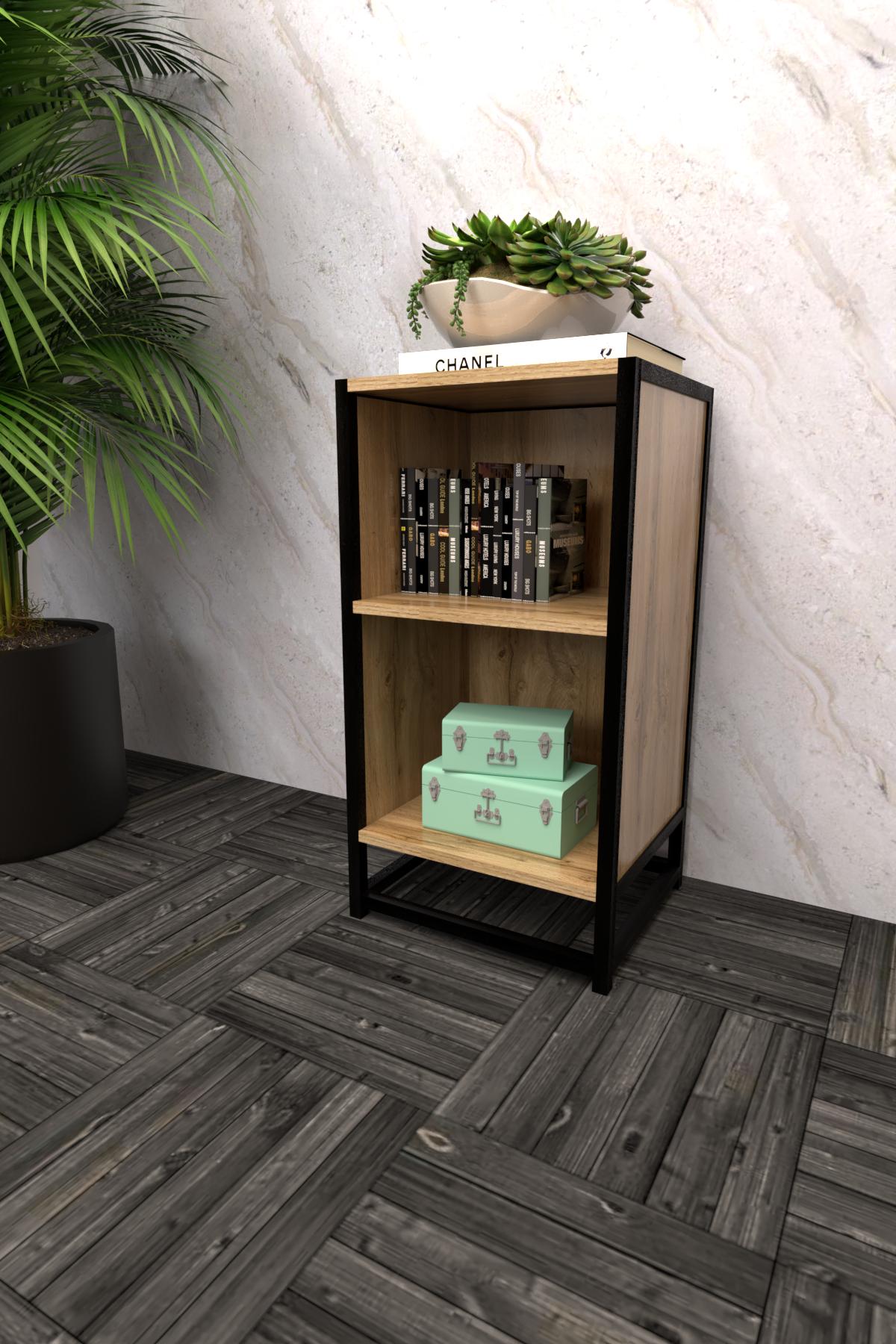 Тумба-стеллаж EcoLoft Виллананова DSP-1275-1 в стиле лофт Дуб Аппалачи (29871653) Тумба-стеллаж EcoLoft Виллананова DSP-1275-1 в стиле лофт Дуб Аппалачи (29871653)