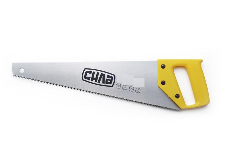 Ножівка по дереву Сила Стандарт 450 мм з пластиковою рукояткою (320501)