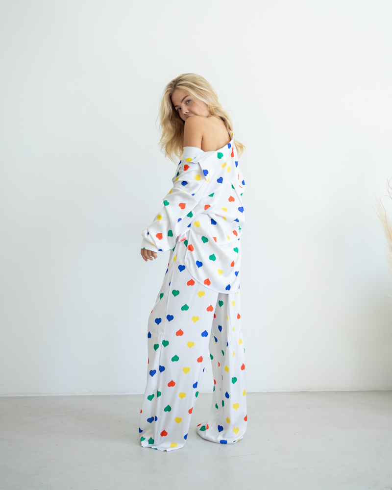 Пижама женская Модельер 25256 р. 44-46 Разноцветный (14160) - фото 7 Пижама женская Модельер 25256 р. 44-46 Разноцветный (14160) - фото 7