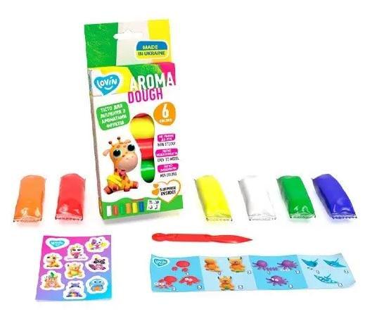 Набір для ліплення з тістом Lovin Aroma Assorted 6 кольорів (MTT-156934)