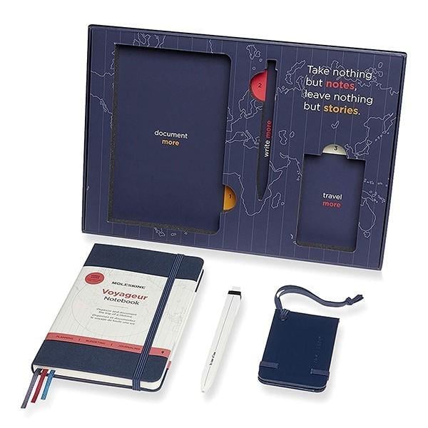 Набор канцелярских товаров Moleskine Voyageur Сапфир (BUNDTRAV01)