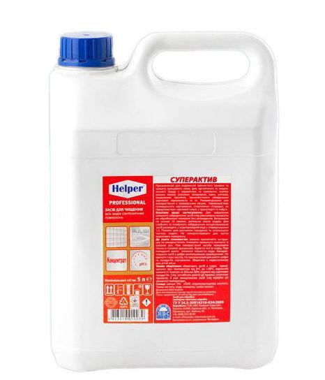 Засіб для чищення сантехнічних поверхонь Helper Professional Суперактив 5 л (40040)