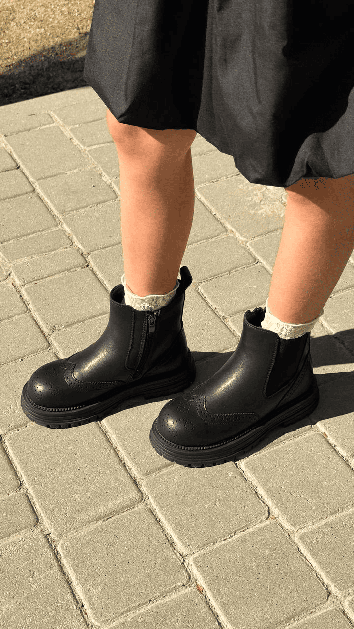 Ботинки зимние для девочек Evie DUSTY BLACK р. 35 22,5 см Черный (4880000429)