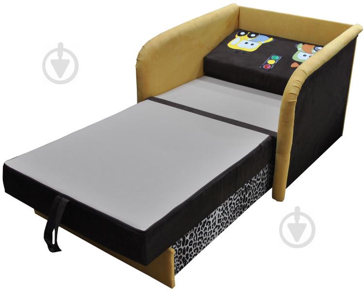 Диван малютка Ribeka Машинки Желтый (03M103) - фото 3 Диван малютка Ribeka Машинки Желтый (03M103) - фото 3