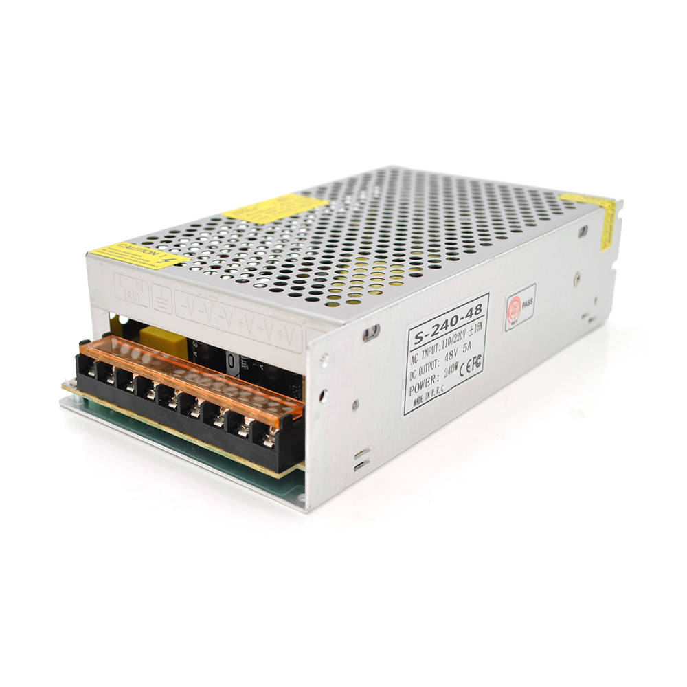 Блок живлення імпульсний Q36 для освітлення та автоматики перфорований 48 В 5 А 240 Вт (6657)