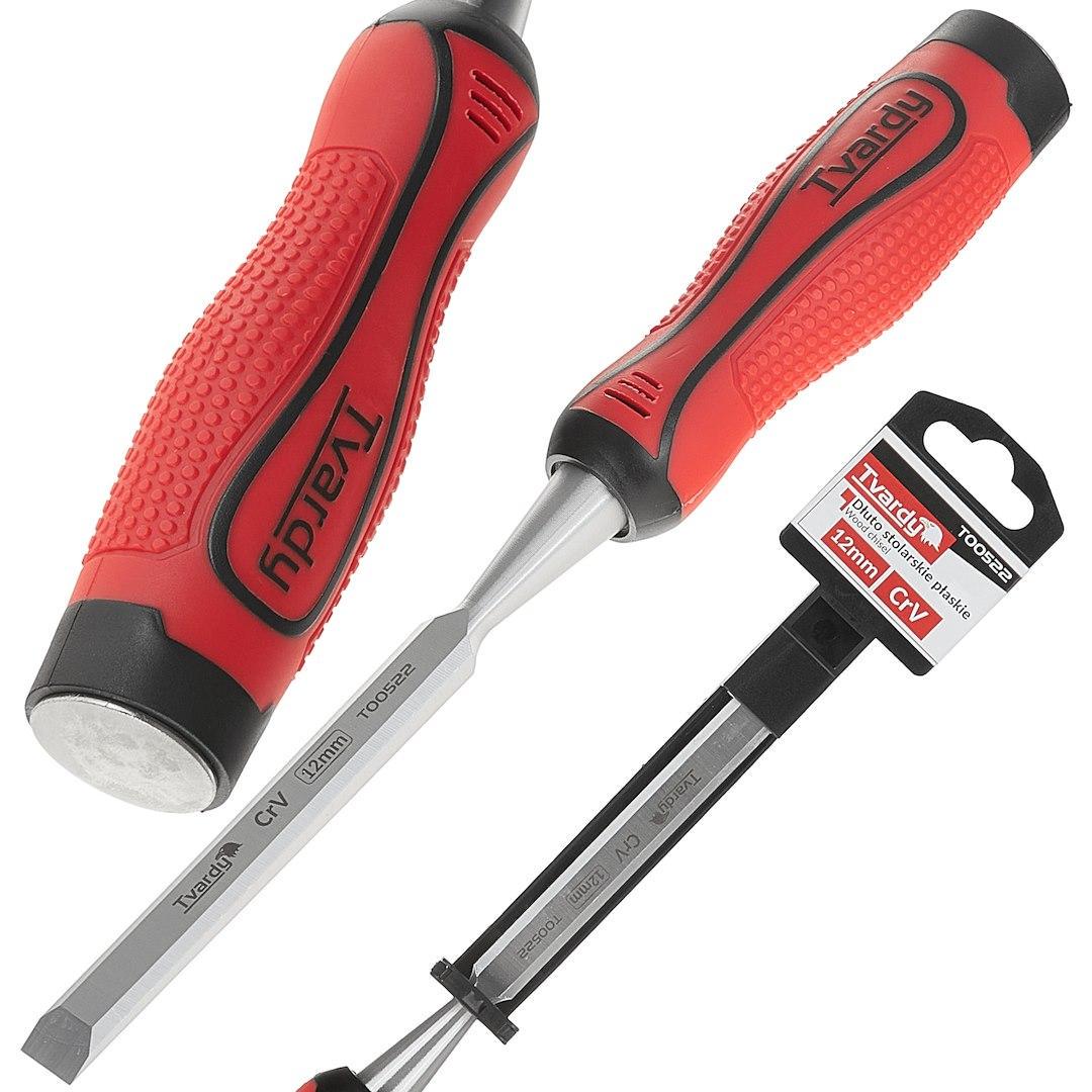 Стамеска ударна Tvardy з хромо-ванадієвої сталі CrV 12 мм (T00522) - фото 2 Стамеска ударна Tvardy з хромо-ванадієвої сталі CrV 12 мм (T00522) - фото 2