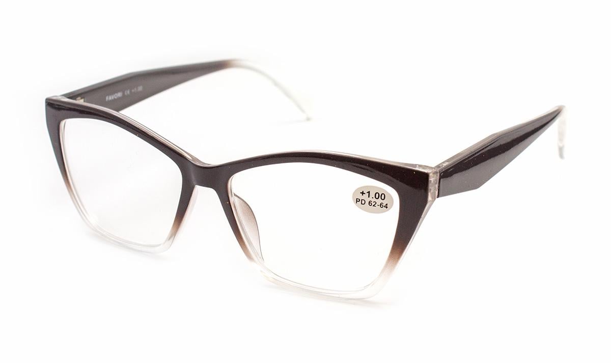 Окуляри для зору в пластиковій оправі Favori 25710-C3 +1,00