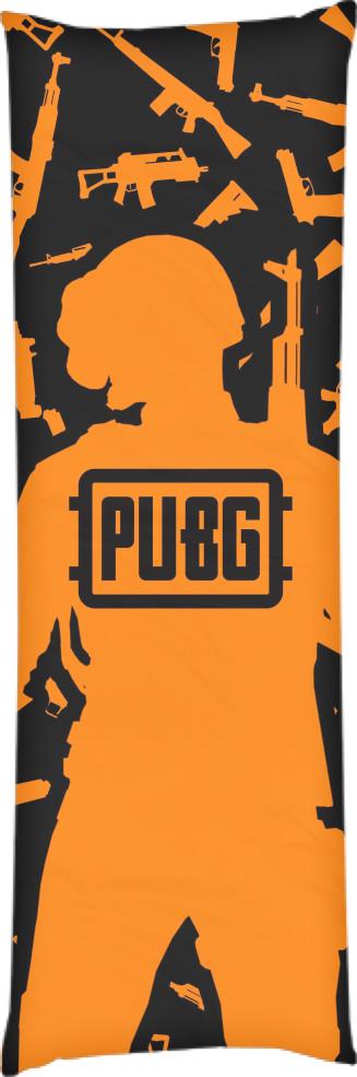 Подушка дакимакура Pubg 17 40x100 см (13531979)