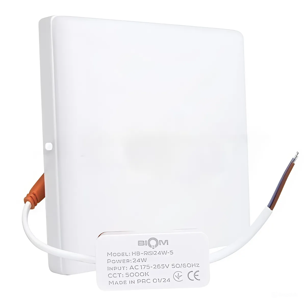 Светильник накладной Biom LED 24W 5000К HB-S24W-5 квадратный (2145108555) Светильник накладной Biom LED 24W 5000К HB-S24W-5 квадратный (2145108555)