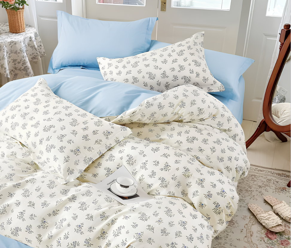 Постельное белье Viluta 799 сатин твил двуспальный (32065223)