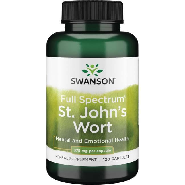 Зверобой Swanson Full Spectrum St. John's Wort 375 мг 120 Caps