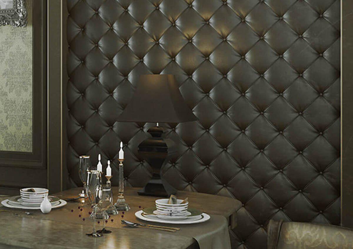 3D-панель гіпсова для стін Шкіра під фарбування 500x500x30 мм Білий (30642010) - фото 4