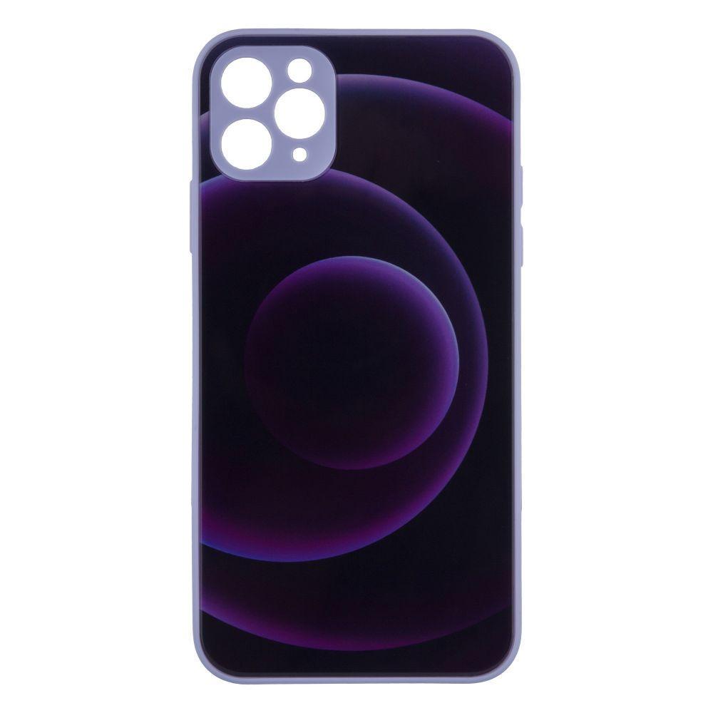 Силиконовый Чехол Накладка Glass TPU Prism Circles для iPhone 11 Pro Max Силиконовый Чехол Накладка Glass TPU Prism Circles для iPhone 11 Pro Max