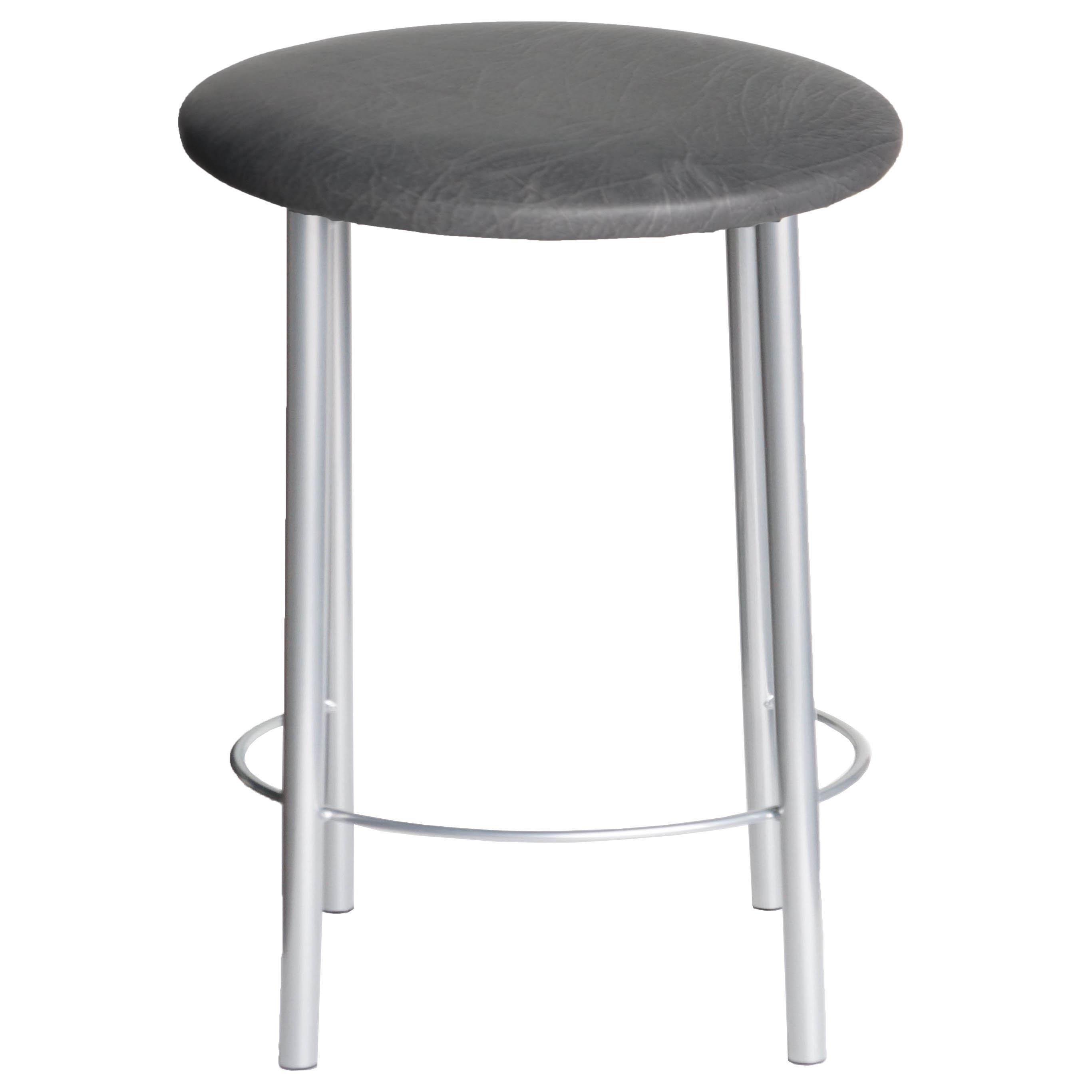 Полубарный табурет Марко кожзаменитель Серый (U25941-88)