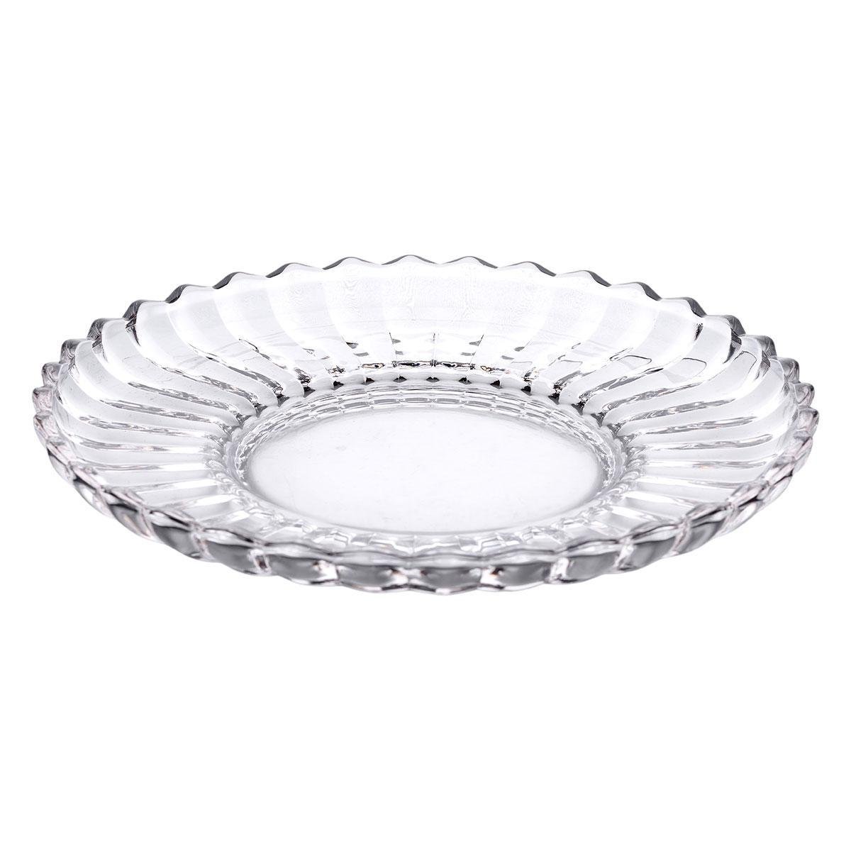 Блюдо сервировочное круглое HP-YH-32 Ø 28 см Прозрачный (A-033635) - фото 5 Блюдо сервировочное круглое HP-YH-32 Ø 28 см Прозрачный (A-033635) - фото 5