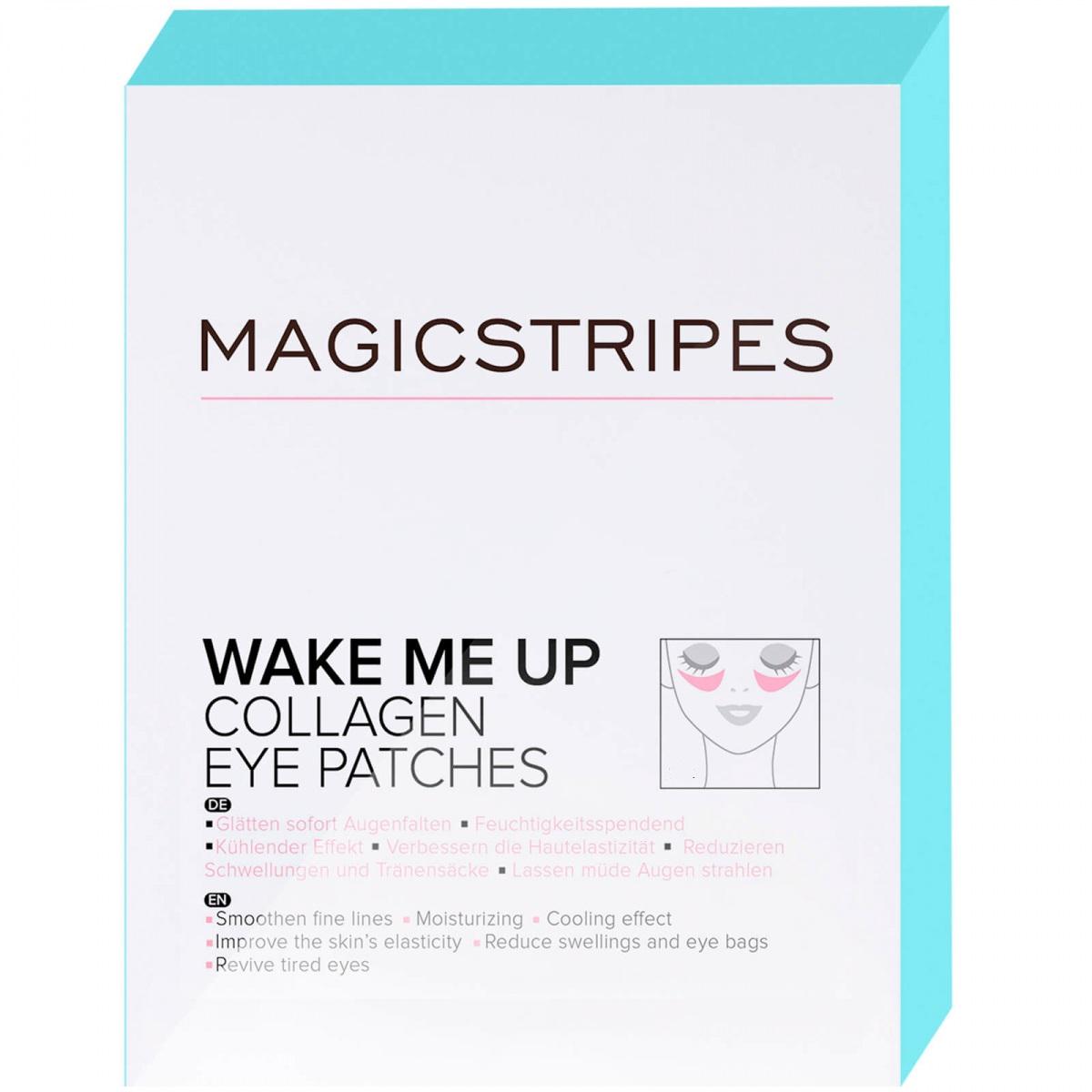 Патчи под глаза коллагеновые охлаждающие Magicstripes Wake Me Up 2 шт. (115)