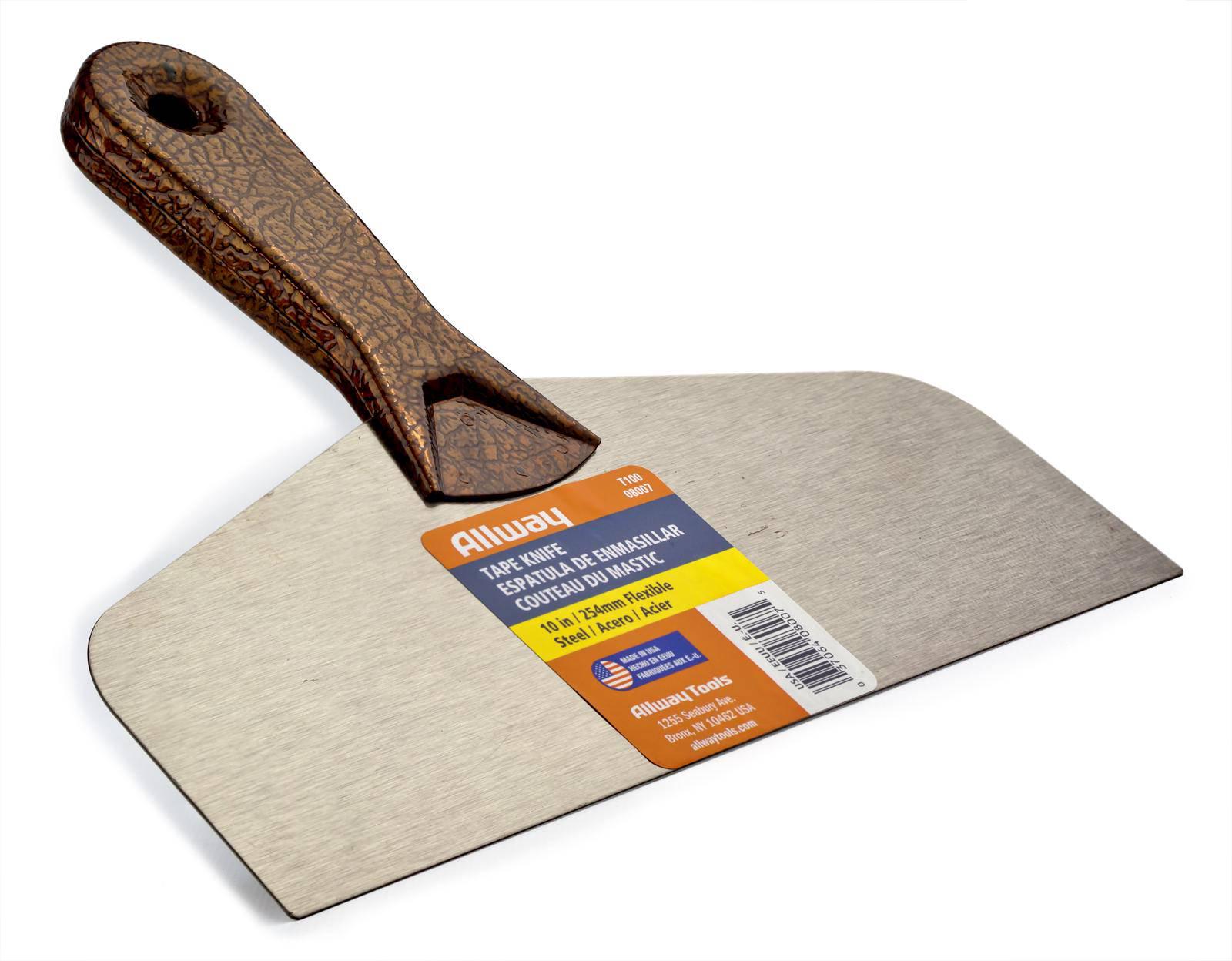 Шпатель Allway T-Line из углеродистой стали малярный 204 мм (T100)