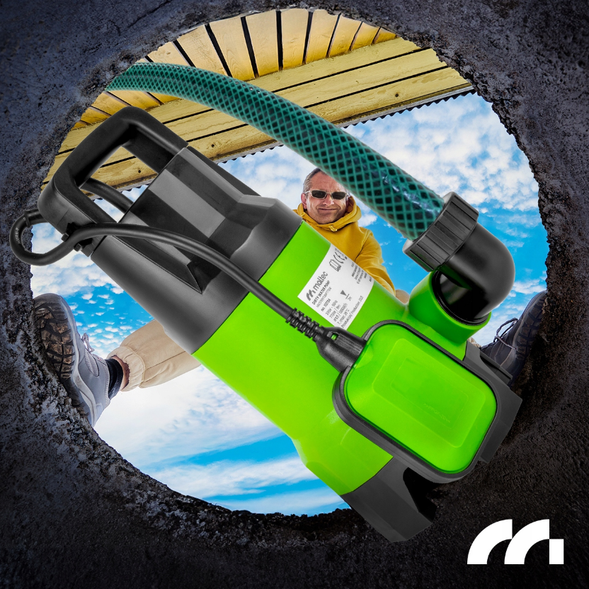 Дренажний насос для брудної та чистої води MalTec 770 Вт 13000 л/год - фото 10 Дренажний насос для брудної та чистої води MalTec 770 Вт 13000 л/год - фото 10