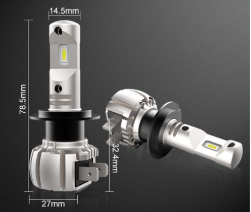 Автомобильные лампы LED Global Solution GS70 H7 3-Color (2268028470) - фото 6