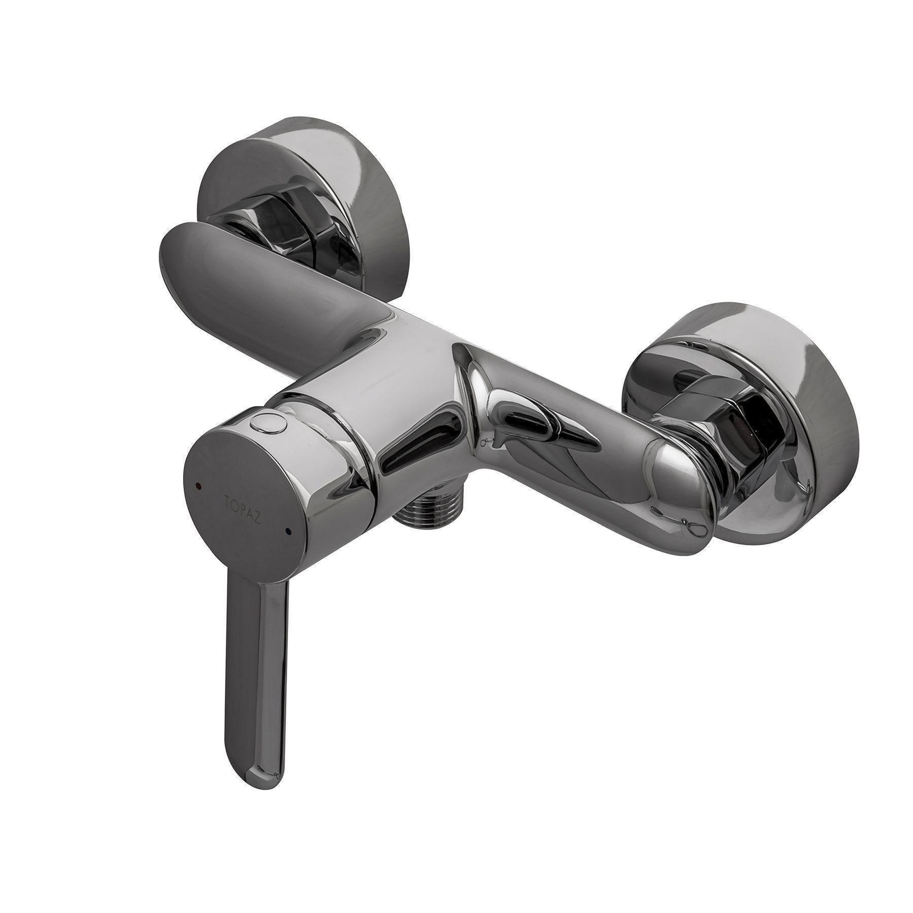 Смеситель для душа с лейкой и держателем TPZ CORSICA Chrome (16705)