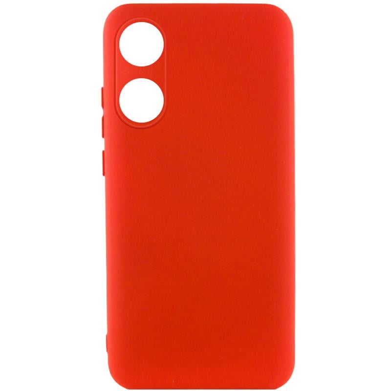Протиударний чохол Silicone Cover Lakshmi Full Camera (A) для Oppo A58 4G Червоний / Red
