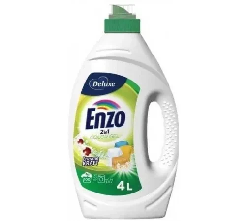 Гель для прання кольорових речей Deluxe Enzo Color на 100 прань 4 л (2155024658)