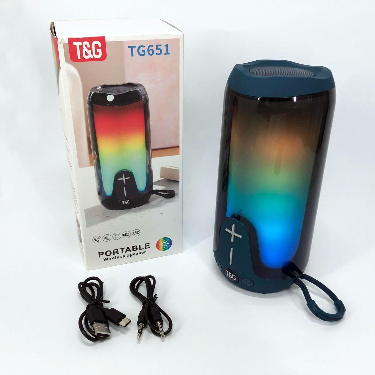 Колонка портивная Bluetooth TG651 с RGB (460698) - фото 6 Колонка портивная Bluetooth TG651 с RGB (460698) - фото 6